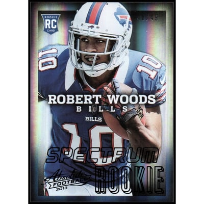 2013 Absolute Spectrum Black #177A Robert Woods