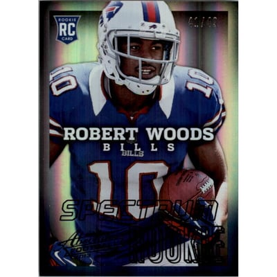 2013 Absolute Spectrum Black #177B Robert Woods
