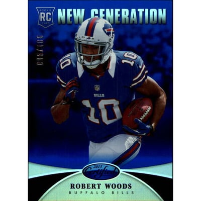 2013 Certified Mirror Blue #276 Robert Woods
