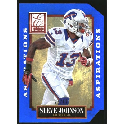 2013 Elite Aspirations #14 Steve Johnson/87