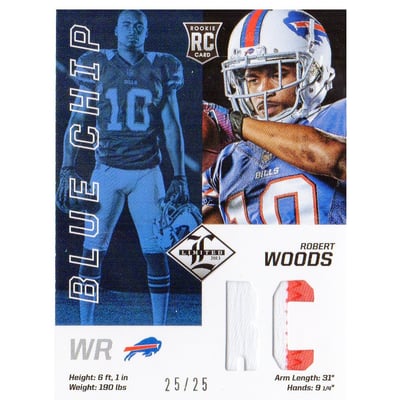 2013 Limited Blue Chip Jerseys Prime #31 Robert Woods