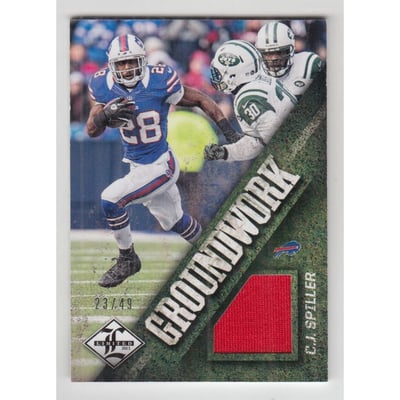 2013 Limited Groundwork Materials #5 C.J. Spiller/49