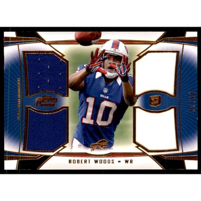 2013 Topps Prime Quad Relics Copper #QRRW Robert Woods