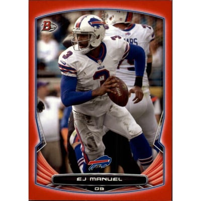 2014 Bowman Red #V82 EJ Manuel