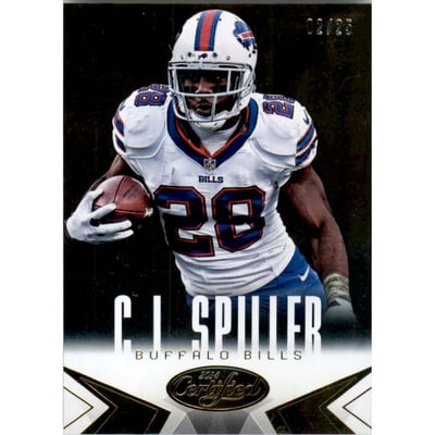 2014 Certified Gold #13 C.J. Spiller