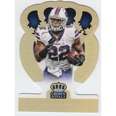 2014 Crown Royale Gold Holofoil #80 Fred Jackson