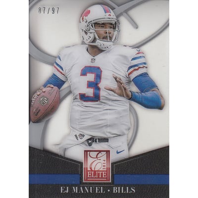 2014 Elite Clear #10 EJ Manuel/97