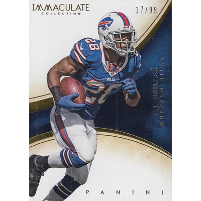 2014 Immaculate Collection #54 C.J. Spiller