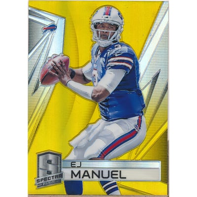 2014 Panini Spectra Prizms Gold #148 EJ Manuel