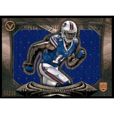 2014 Topps Valor Jumbo Relics Courage #VJRSW Sammy Watkins