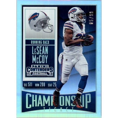 2015 Panini Contenders Championship Ticket #74 LeSean McCoy