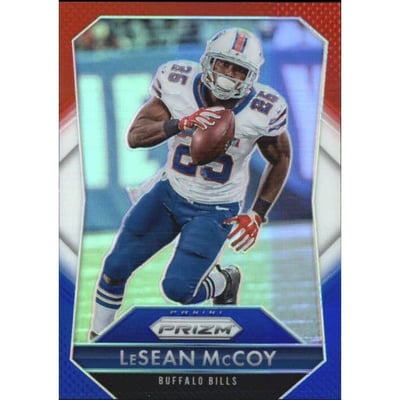 2015 Panini Prizm Prizms Red White and Blue #65 LeSean McCoy