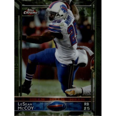 2015 Topps Chrome Mini Camo Refractors #27 LeSean McCoy