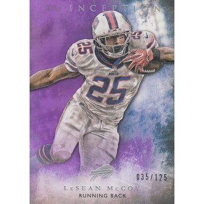 2015 Topps Inception Purple #71 LeSean McCoy