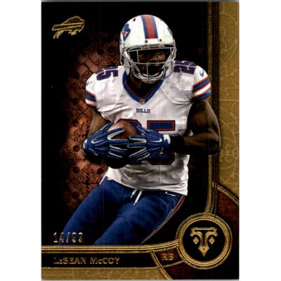 2015 Topps Triple Threads Gold #27 LeSean McCoy
