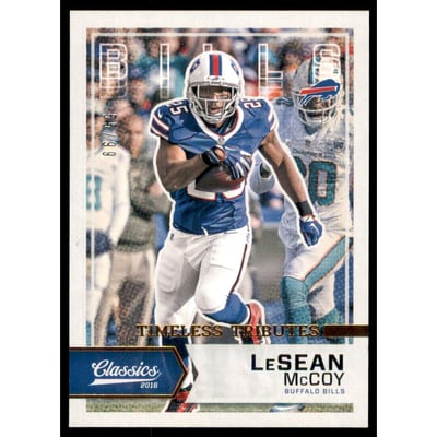 2016 Classics Timeless Tributes Bronze #76 LeSean McCoy
