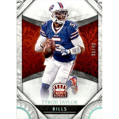 2016 Crown Royale Holo Platinum #79 Tyrod Taylor