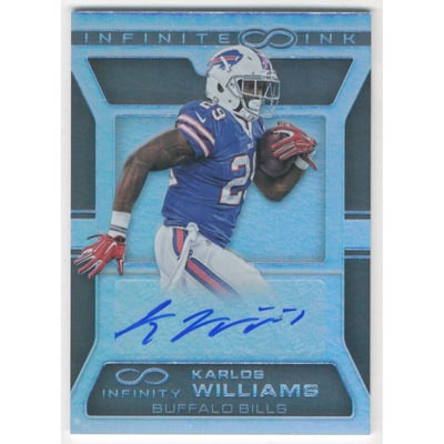 2016 Panini Infinity Infinite Ink #12 Karlos Williams/288