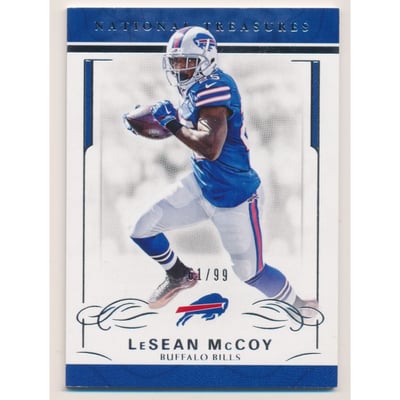 2016 Panini National Treasures #11 LeSean McCoy