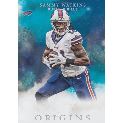 2016 Panini Origins Turquoise #86 Sammy Watkins