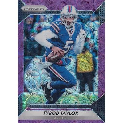2016 Panini Prizm Prizms Purple Scope #90 Tyrod Taylor