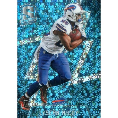 2016 Panini Spectra Neon Blue #12 LeSean McCoy