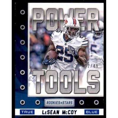 2016 Rookies and Stars Power Tools True Blue #9 LeSean McCoy