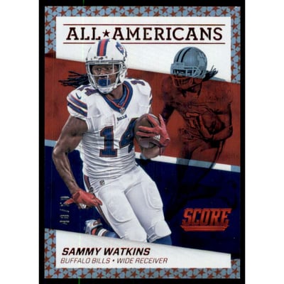 2016 Score All Americans Jumbo Red #18 Sammy Watkins