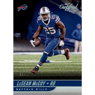 2017 Certified Cuts Silver #53 LeSean McCoy