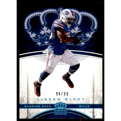 2017 Crown Royale Light Blue #34 LeSean McCoy