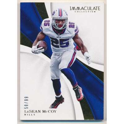 2017 Immaculate Collection #10 LeSean McCoy