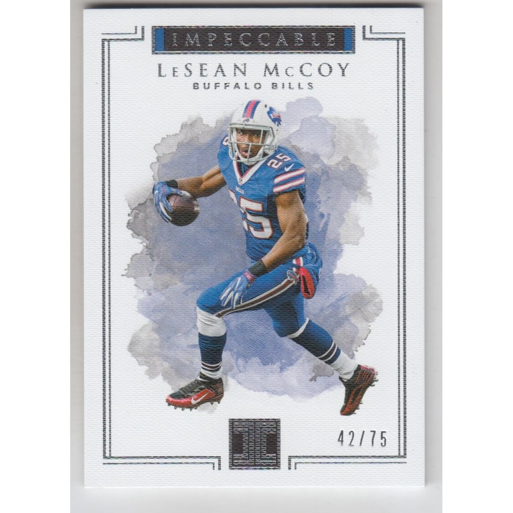 2017 Panini Impeccable #12 LeSean McCoy