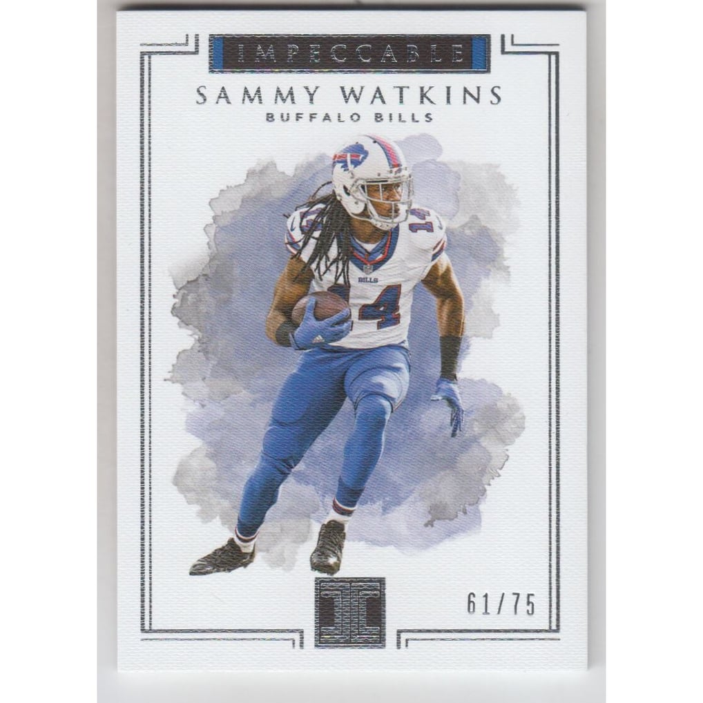 2017 Panini Impeccable #22 Sammy Watkins