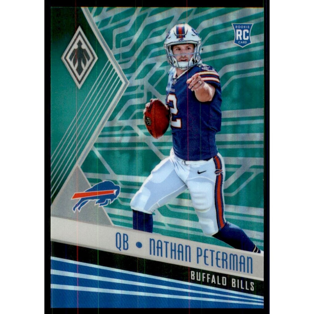 2017 Panini Phoenix Green #105 Nathan Peterman