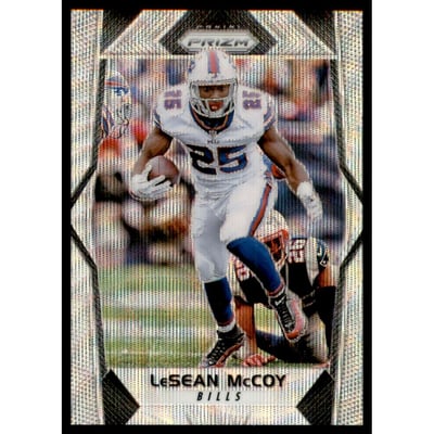 2017 Panini Prizm Prizms Blue Wave #119 LeSean McCoy