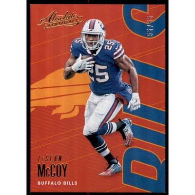 2018 Absolute Spectrum Orange #11 LeSean McCoy