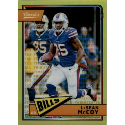2018 Classics Timeless Tributes Premium Edition Gold #12 LeSean McCoy