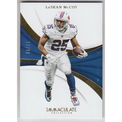 2018 Immaculate Collection #4 LeSean McCoy