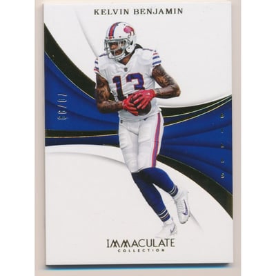 2018 Immaculate Collection #5 Kelvin Benjamin