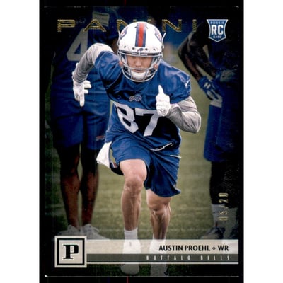 2018 Panini Gold Knight #375 Austin Proehl