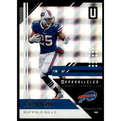 2018 Panini Unparalleled Superplaid #21 LeSean McCoy