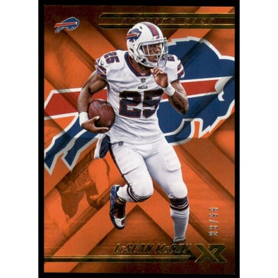 2018 Panini XR Orange #1 LeSean McCoy