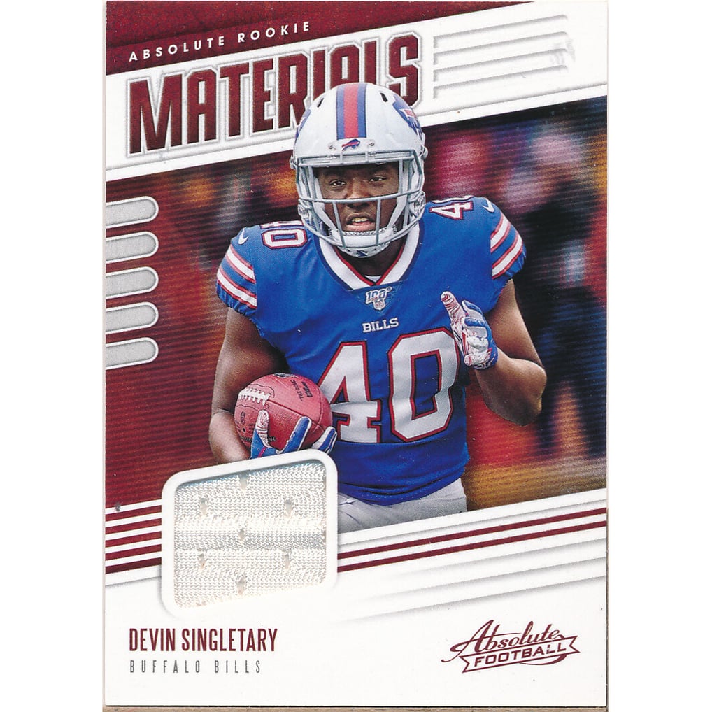 2019 Absolute Absolute Rookie Materials #12 Devin Singletary