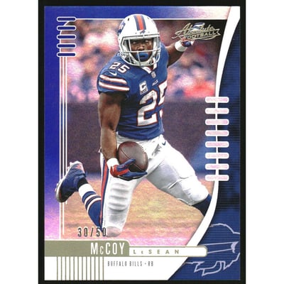 2019 Absolute Spectrum Blue #8 LeSean McCoy