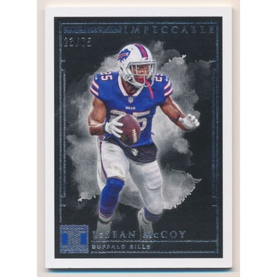 2019 Panini Impeccable #6 LeSean McCoy