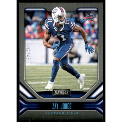 2019 Panini Playbook Platinum #9 Zay Jones