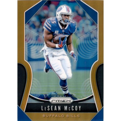 2019 Panini Prizm Prizms Orange #4 LeSean McCoy