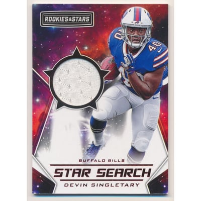 2019 Rookies and Stars Star Search Jerseys #25 Devin Singletary