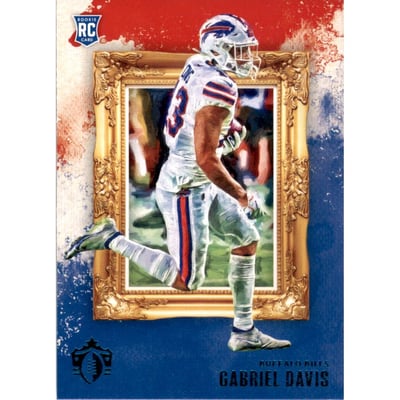 2020 Gridiron Kings Teal #32 Gabriel Davis