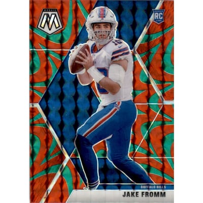 2020 Panini Mosaic Mosaic Reactive Green #242 Jake Fromm